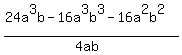 %2824a%5E3b-16a%5E3b%5E3-16a%5E2b%5E2%29%2F%284ab%29