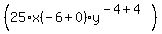 %2825%2Ax%28-6%2B0%29%2Ay%5E%28-4%2B4%29%29