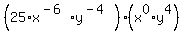 %2825%2Ax%5E%28-6%29%2Ay%5E%28-4%29%29%2A%28x%5E0%2Ay%5E4%29