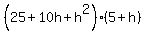 %2825%2B10h%2Bh%5E2%29%285%2Bh%29