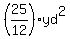 %2825%2F12%29yd%5E2