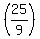 %2825%2F9%29