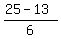 %2825+-+13%29%2F6