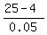 %2825-4%29%2F0.05