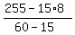 %28255-15%2A8%29%2F%2860-15%29