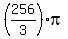 %28256%2F3%29pi