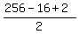%28256-16%2B2%29%2F2