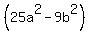 %2825a%5E2-9b%5E2%29