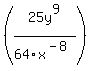 %2825y%5E9%2F64x%5E%28-8%29%29