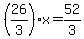 %2826%2F3%29%2Ax=52%2F3