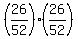 %2826%2F52%29%2A%2826%2F52%29