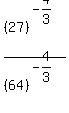 %2827%29%5E%28-4%2F3%29%2F%2864%29+%5E%28-4%2F3%29