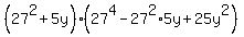 %2827%5E2%2B5y%29%2A%2827%5E4+-+27%5E2%2A5y+%2B+25y%5E2%29