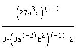 %2827a%5E3b%29%5E-1%2F3%2F%289a%5E-2b%5E2%29%5E-1%2F2
