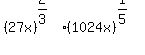 %2827x%29%5E%282%2F3%29%2A%281024x%29%5E%281%2F5%29