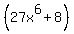 %2827x%5E6%2B8%29