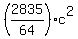 %282835%2F64%29c%5E2