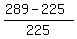 %28289-225%29%2F225