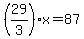 %2829%2F3%29%2Ax=87