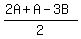 %282A%2BA-3B%29%2F2