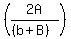 %282A%2F%28%28b%2BB%29%29%29