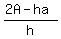 %282A+-ha%29%2Fh