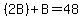 %282B%29%2BB=48