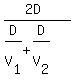 %282D%29%2F%28D%2FV%5B1%5D%2BD%2FV%5B2%5D%29
