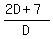 %282D%2B7%29%2FD+