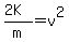 %282K%29%2Fm+=+v%5E2
