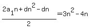 %282a%5B1%5Dn%2Bdn%5E2-dn%29%2F2=3n%5E2-4n