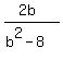 %282b%29%2F%28b%5E2-8%29