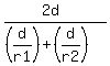 %282d%29%2F%28%28d%2Fr1%29%2B%28d%2Fr2%29%29