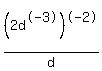 %282d%5E-3%29%5E-2%2Fd