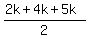 %282k%2B4k%2B5k%29%2F2