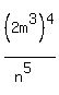 %282m%5E3%29%5E4%2F%28n%5E5%29