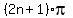 %282n%2B1%29pi%29
