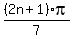 %282n%2B1%29pi%2F7%29