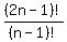 %282n-1%29%21%2F%28n-1%29%21