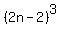 %282n-2%29%5E3