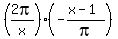 %282pi%2Fx%29%2A%28-%28x-1%29%2Fpi%29