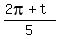 %282pi++%2B+t%29%2F+5%29