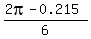 %282pi-0.215%29%2F6