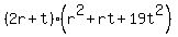 %282r%2Bt%29%28r%5E2%2Brt%2B19t%5E2%29