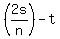 %282s%2Fn%29-+t