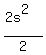 %282s%5E2%29%2F2%29