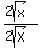 %282sqrt%28x%29%29%2F%282sqrt%28X%29%29
