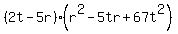 %282t-5r%29%28r%5E2-5tr%2B67t%5E2%29