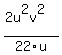 %282u%5E2v%5E2%29%2F22u