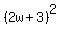 %282w%2B3%29%5E2